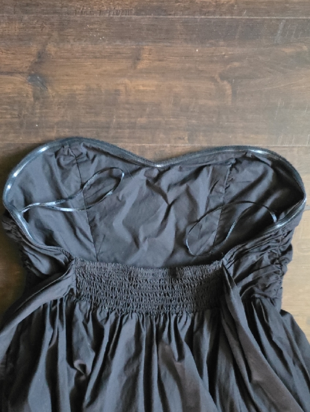Free People Strapless Black Full-Length Women’s Dress - Picture 11 of 11